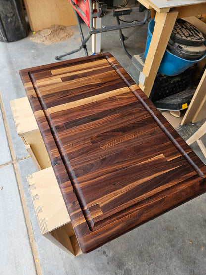 Custom Walnut Cutting board