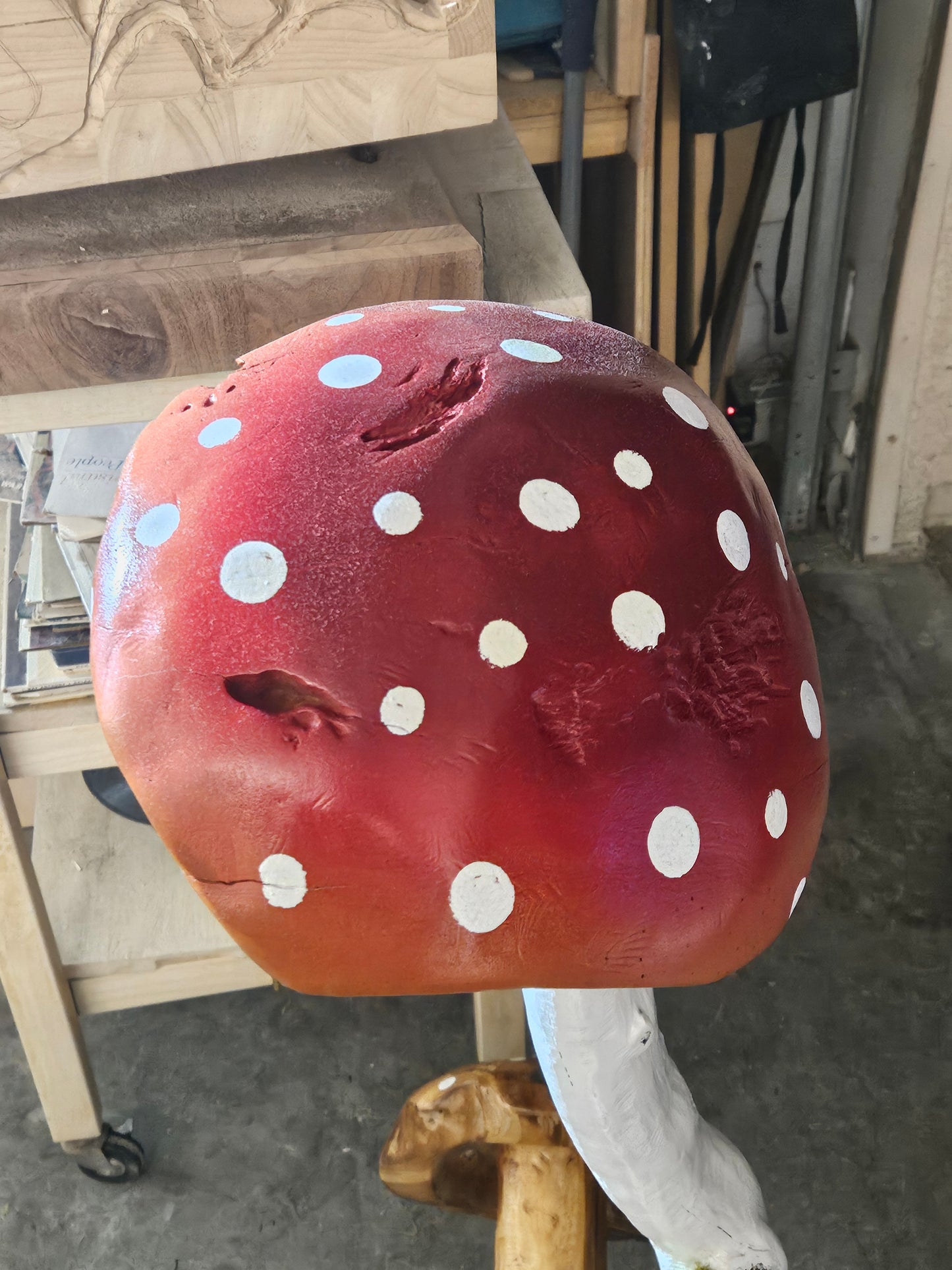 Custom Outdoor Mushroom Decor SOLD