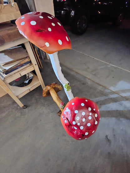 Custom Outdoor Mushroom Decor SOLD