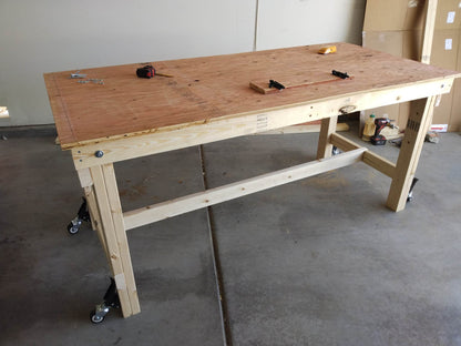 Custom Fold Away Work Bench SOLD