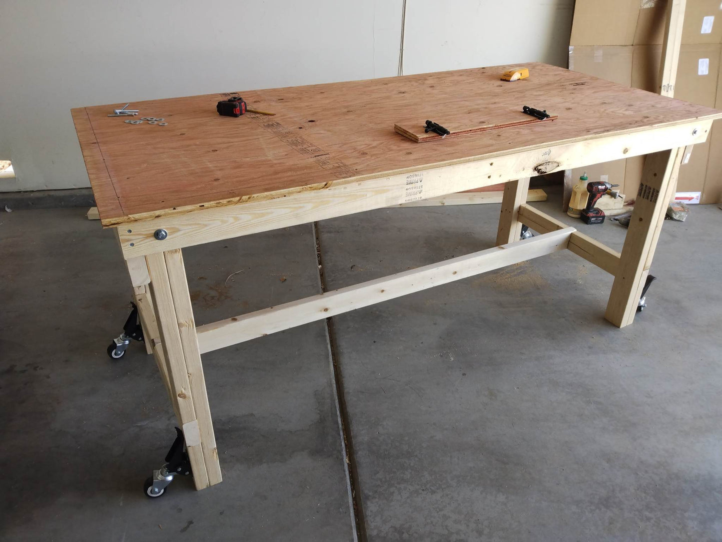 Custom Fold Away Work Bench SOLD