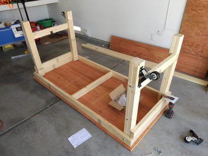 Custom Fold Away Work Bench SOLD