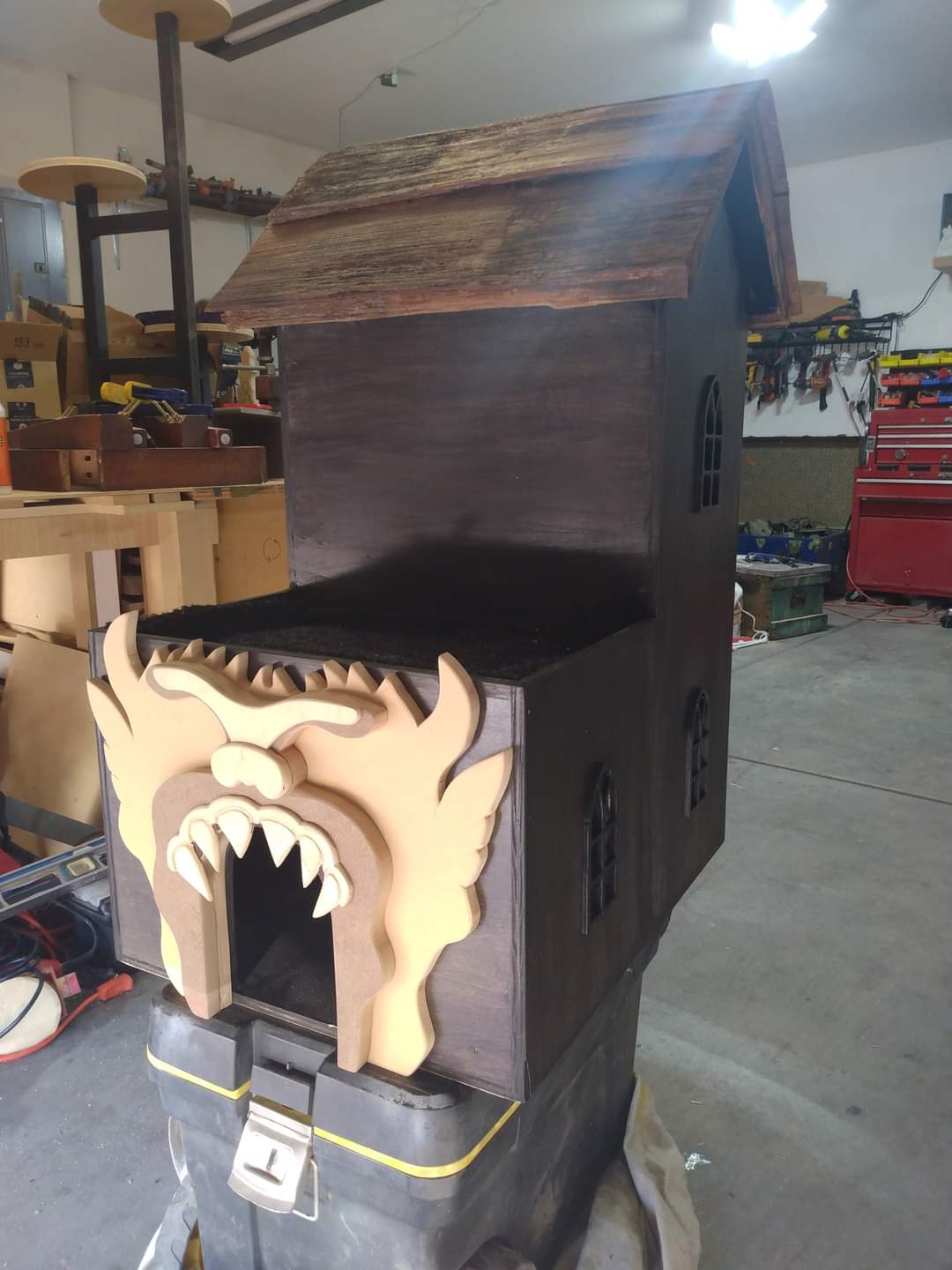 Custom Cat House SOLD