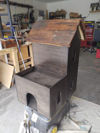 Custom Cat House SOLD