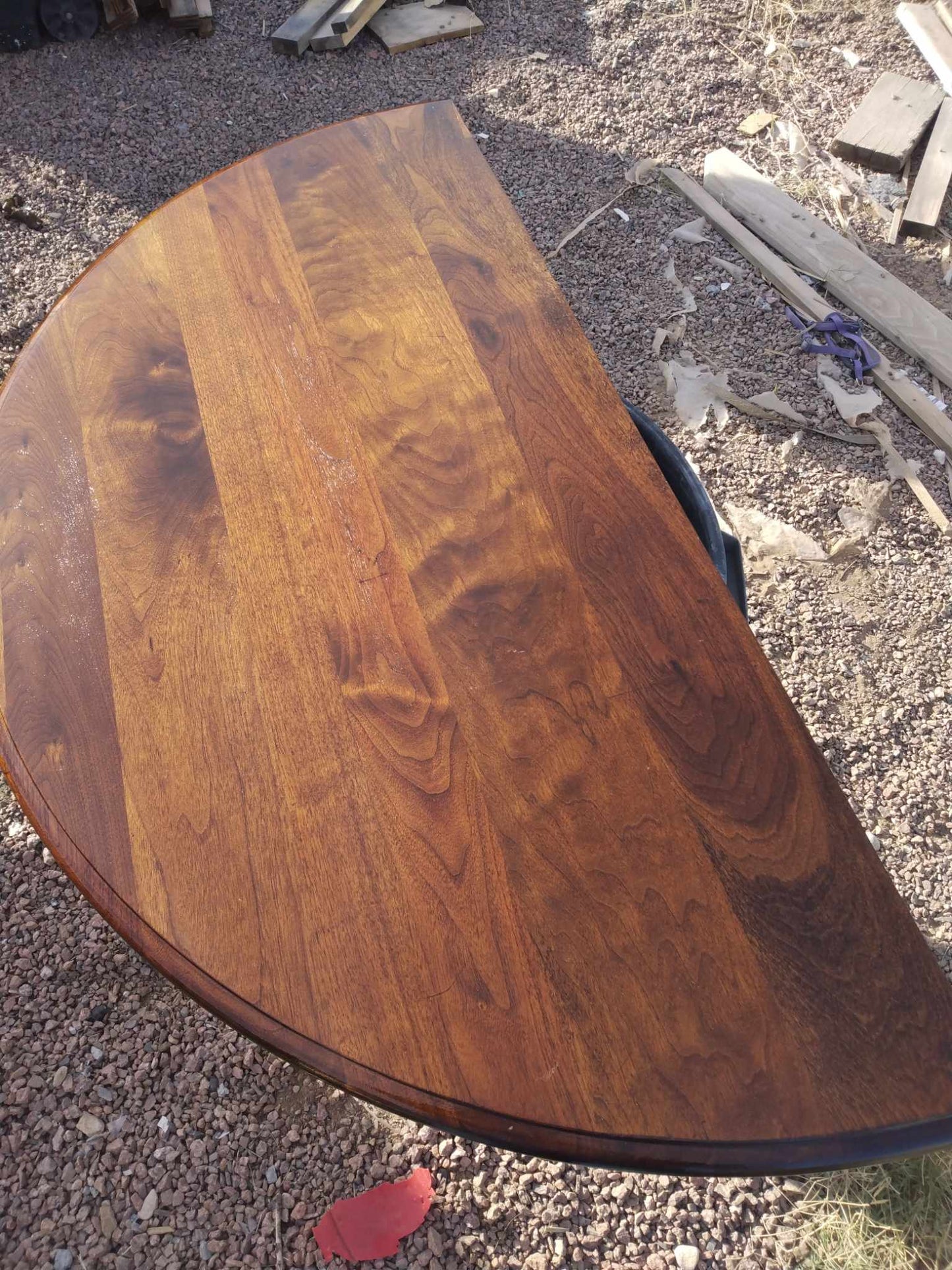 Custom Refinished 1950 table SOLD